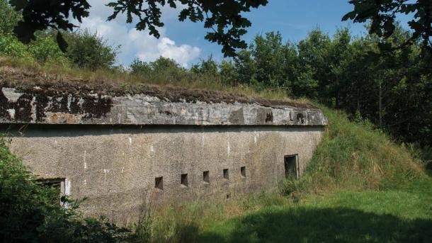 Andholm Batteri - een intacte bunker in Zekeringspositie Noord