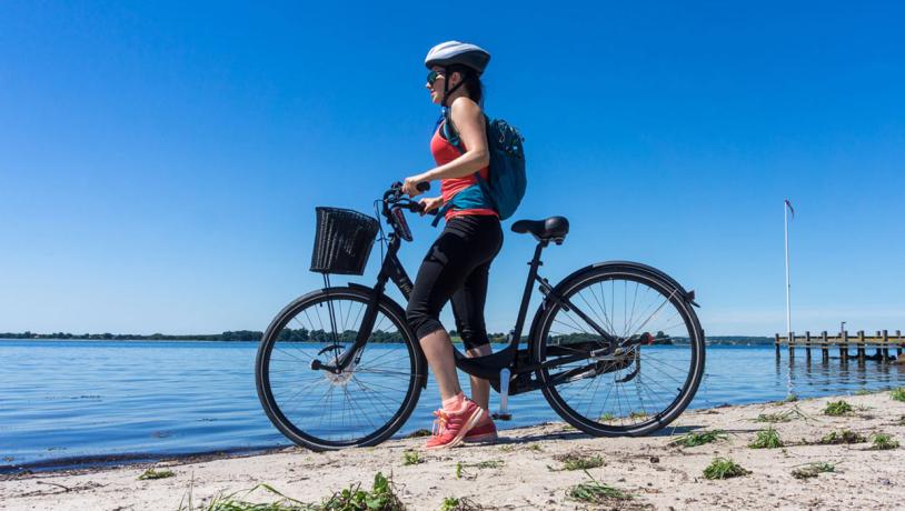 Fietsen bij de Flensburger Fjord