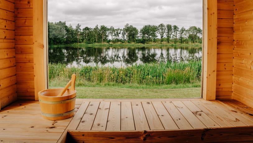 Sauna ved HyggeLake