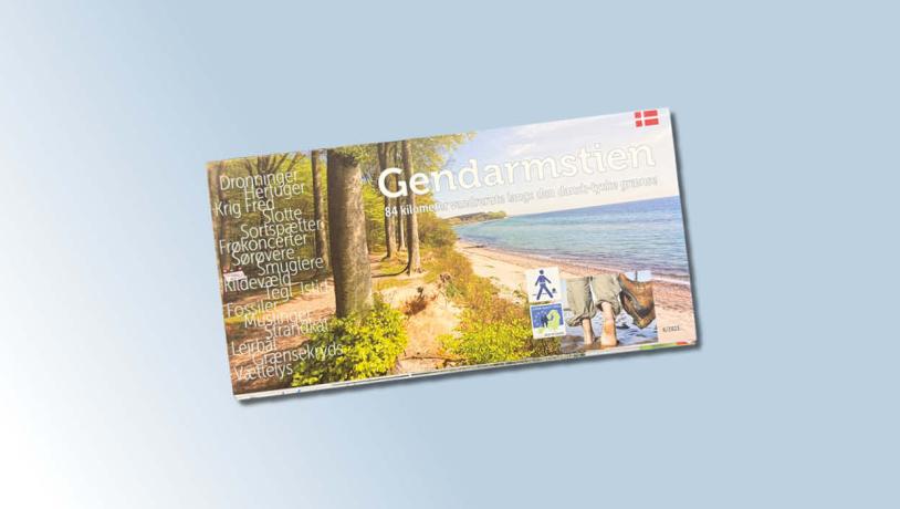 Ruteoversigt over Gendarmstien