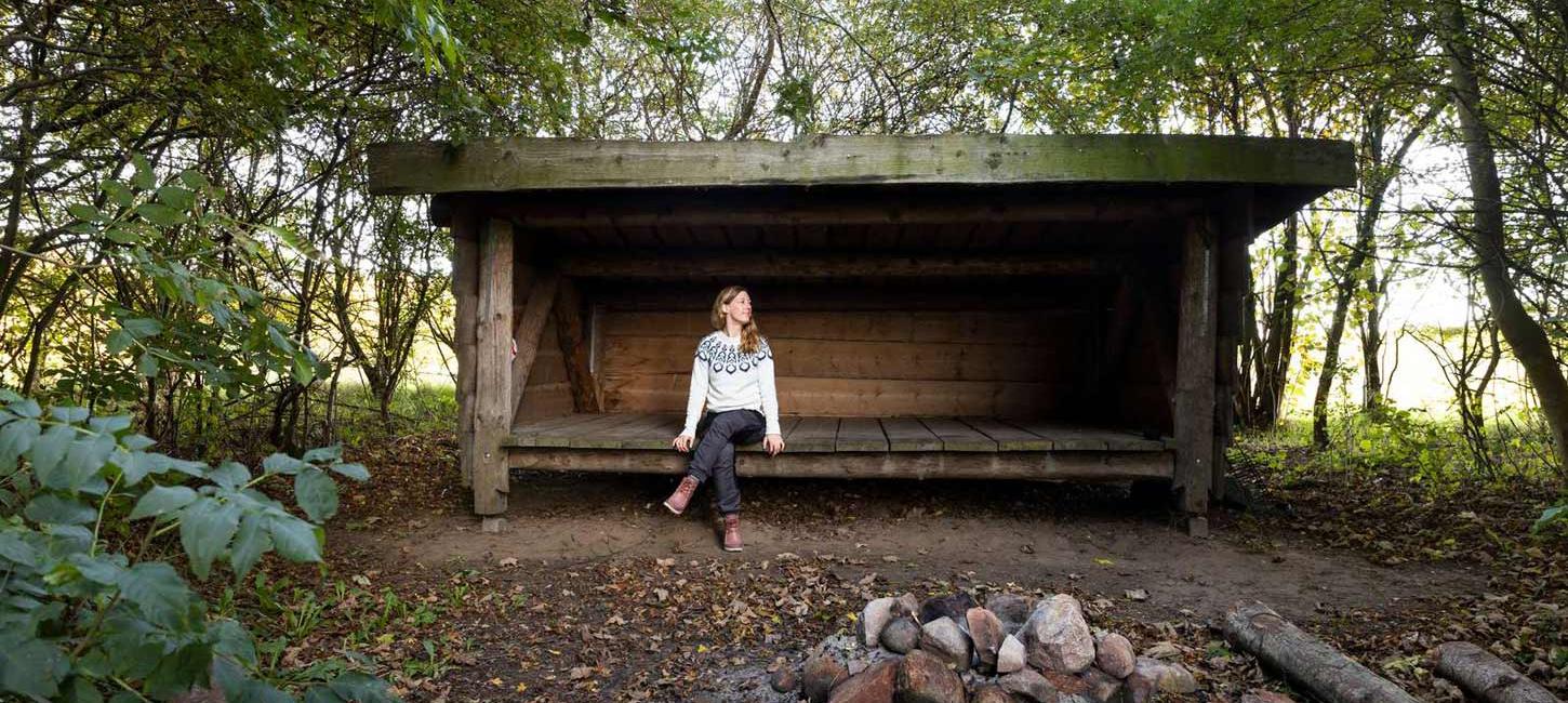 The Oldenor Shelter at Naturpark Nordals
