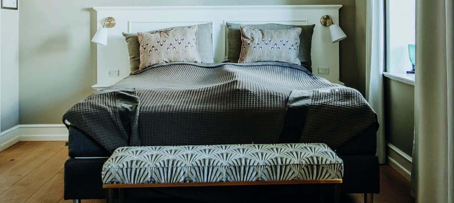 Seng på Hosttrups Hotel 