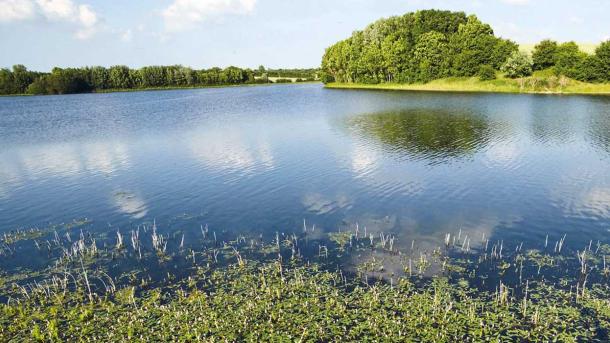 Een van de meren in Naturpark Nordals