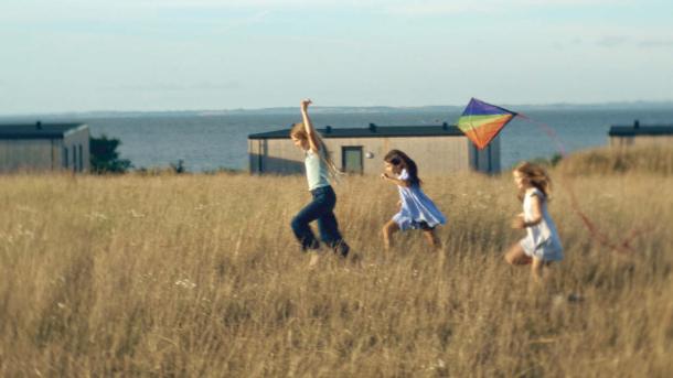 Center Parcs Nordborg Resort børn med drage