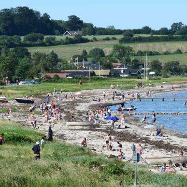 Sommerhusområde ved Vemmingbud