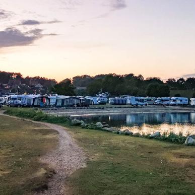 Lærkelunden Camping ved Flensborg Fjord