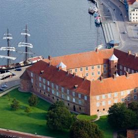 Sønderborg Slot fra luften